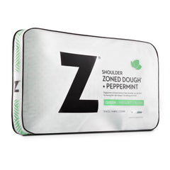 Shoulder Zoned Dough Peppermint Queen Pillow - Ornate Home