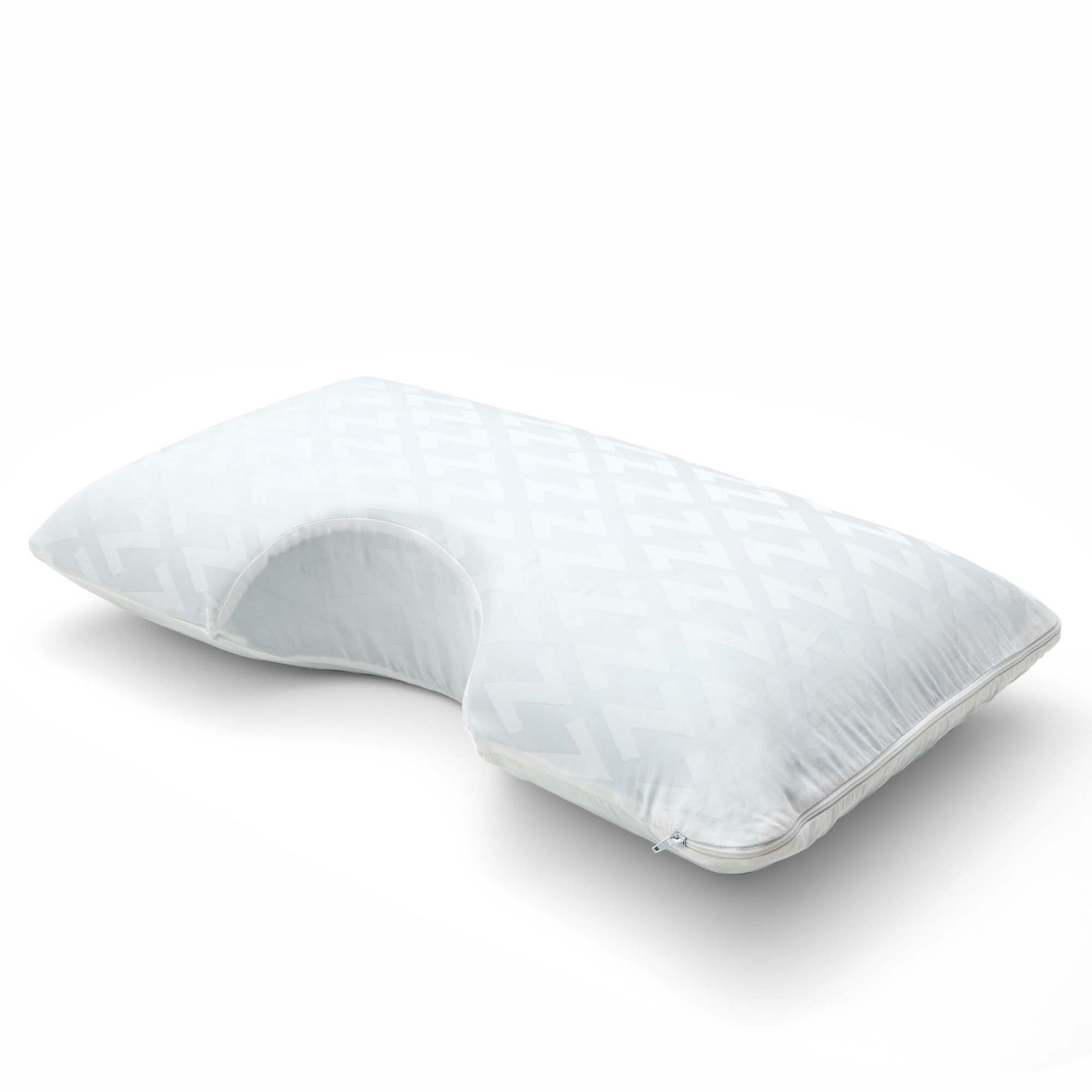Shoulder Zoned Gel ActiveDough White King Pillow - Ornate Home