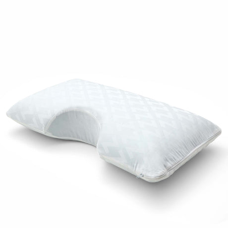 Shoulder Zoned Gel ActiveDough White King Pillow - Ornate Home