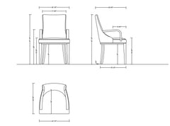 Shubert 8-Piece Faux Leather and Velvet Dining Chair Set in Light Grey - Ornate Home