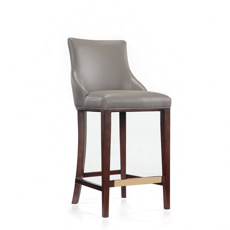 Shubert Barstool in Dark Taupe - Ornate Home