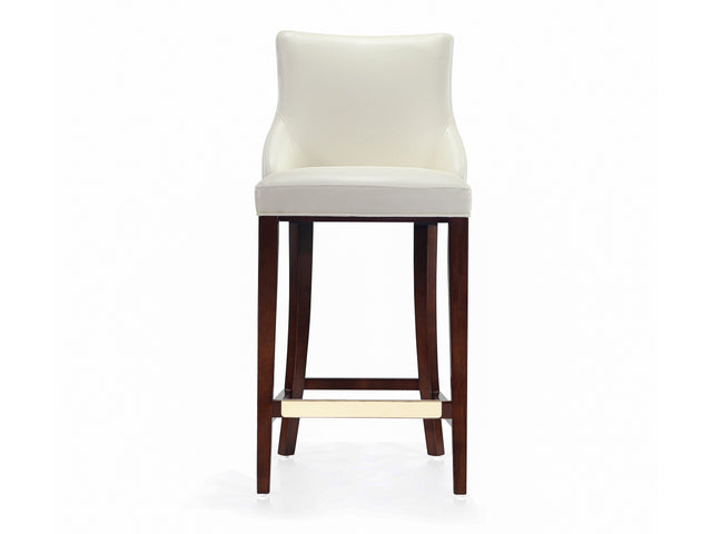 Shubert Barstool in Ivory - Ornate Home