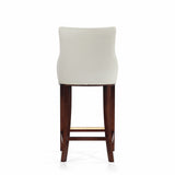 Shubert Barstool in Ivory - Ornate Home