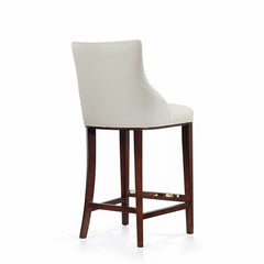Shubert Barstool in Ivory (set of 2) - Ornate Home
