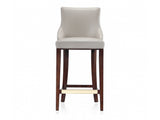 Shubert Barstool in Light Grey - Ornate Home