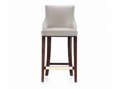 Shubert Barstool in Light Grey - Ornate Home