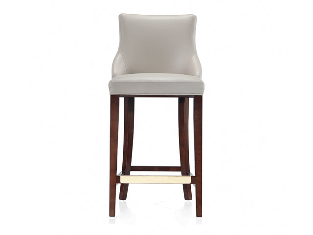 Shubert Barstool in Light Grey - Ornate Home