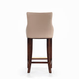 Shubert Barstool in Tan - Ornate Home