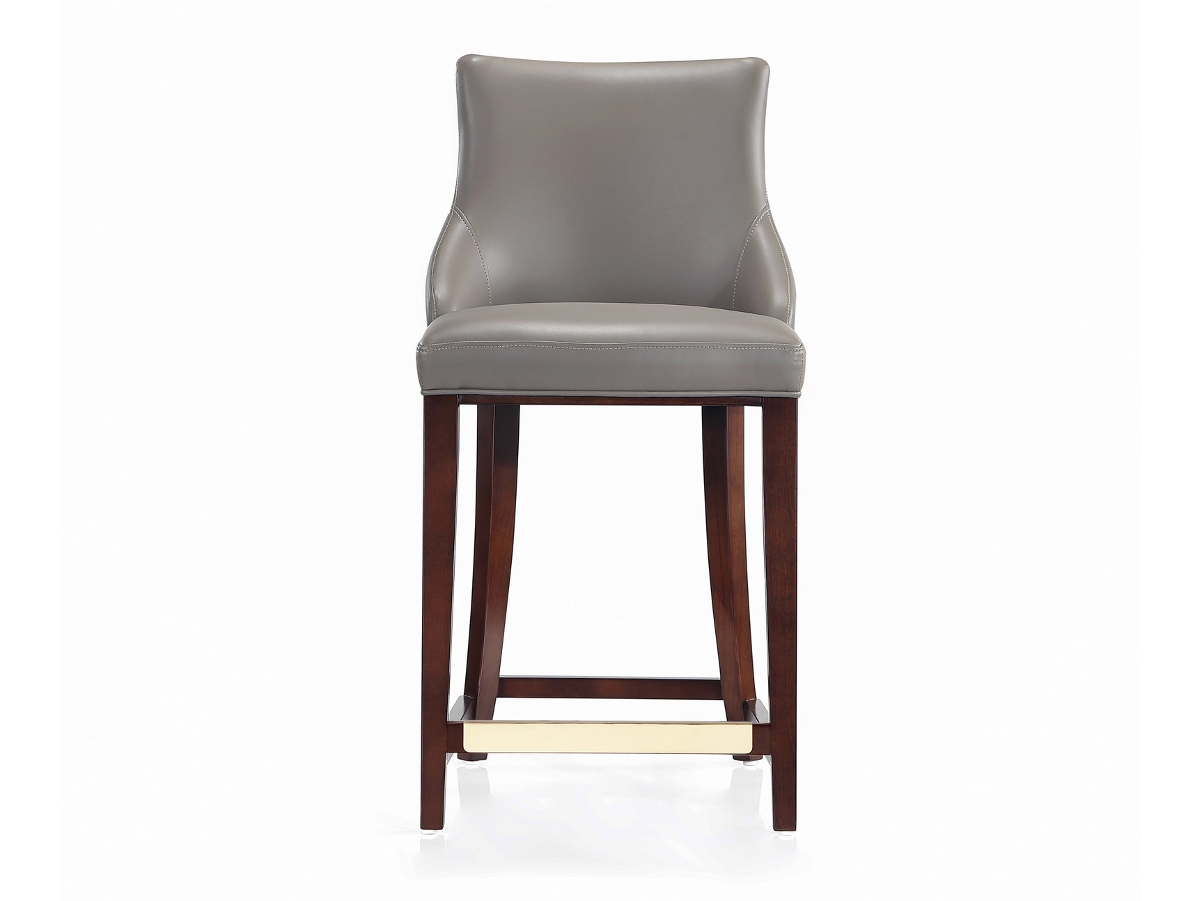 Shubert Counter Stool in Dark Taupe - Ornate Home