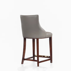 Shubert Counter Stool in Dark Taupe - Ornate Home
