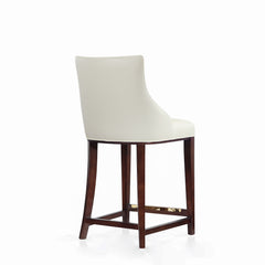 Shubert Counter Stool in Ivory - Ornate Home