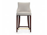 Shubert Counter Stool in Light Grey - Ornate Home