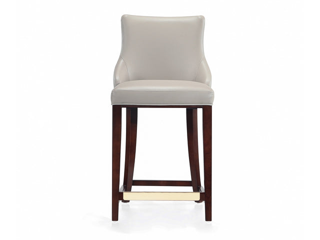 Shubert Counter Stool in Light Grey - Ornate Home
