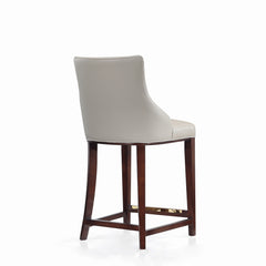 Shubert Counter Stool in Light Grey - Ornate Home