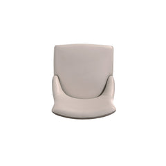 Shubert Faux Leather and Velvet Dining Chair in Light Grey (set of 2) - Ornate Home