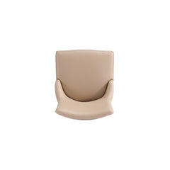 Shubert Faux Leather and Velvet Dining Chair in Tan (set of 2) - Ornate Home