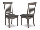 Shullden Gray Dining Chair (Set of 2) (Online Special Price) - Ornate Home