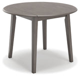 Shullden Gray Dining Table and 2 Chairs (Online Special Price) - Ornate Home