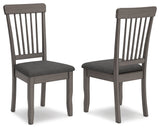 Shullden Gray Dining Table and 2 Chairs (Online Special Price) - Ornate Home