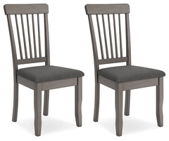 Shullden Gray Dining Table and 2 Chairs - Ornate Home