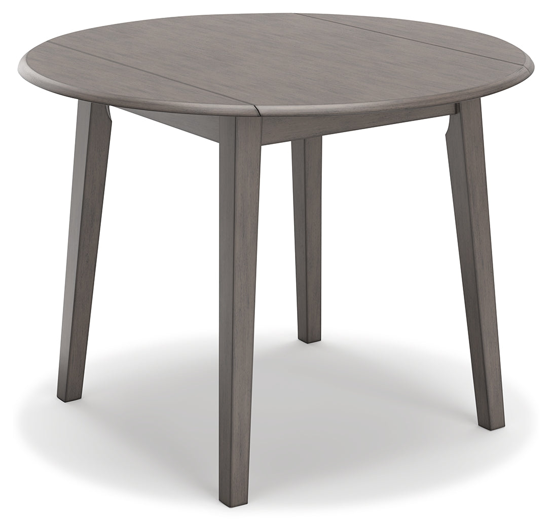 Shullden Gray Dining Table and 4 Chairs (Online Special Price) - Ornate Home