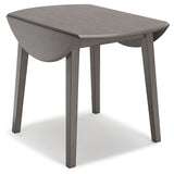 Shullden Gray Dining Table and 4 Chairs (Online Special Price) - Ornate Home