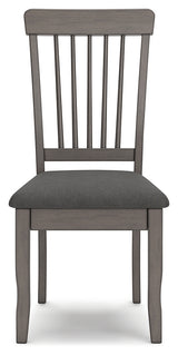Shullden Gray Dining Table and 4 Chairs - Ornate Home