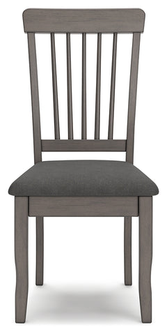 Shullden Gray Dining Table and 4 Chairs - Ornate Home
