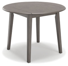 Shullden Gray Dining Table and 4 Chairs - Ornate Home