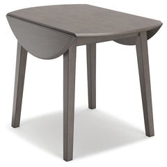 Shullden Gray Dining Table and 4 Chairs - Ornate Home