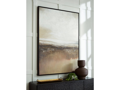 Siaking Brown/Gray/White Wall Art - Ornate Home