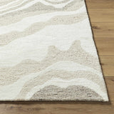 Siani Beige Wool Area Rug - Ornate Home