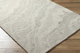 Siani Cream Wool Area Rug - Ornate Home