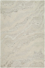 Siani Cream Wool Area Rug - Ornate Home