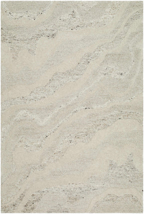 Siani Cream Wool Area Rug - Ornate Home