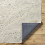 Siani Cream Wool Area Rug - Ornate Home