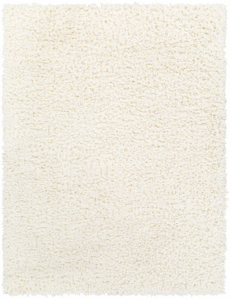 Siari Solid Cream Plush Rug - Ornate Home