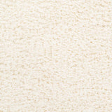 Siari Solid Cream Plush Rug - Ornate Home