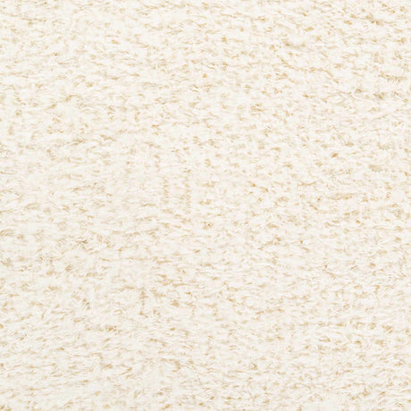 Siari Solid Cream Plush Rug - Ornate Home