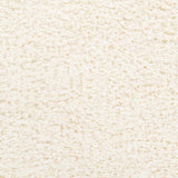 Siari Solid Cream Plush Rug - Ornate Home
