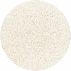 Siari Solid Cream Plush Rug - Ornate Home