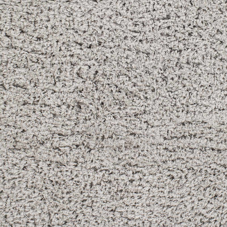 Siari Solid Medium Gray Shag Rug - Ornate Home