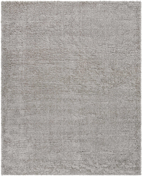 Siari Solid Medium Gray Shag Rug - Ornate Home
