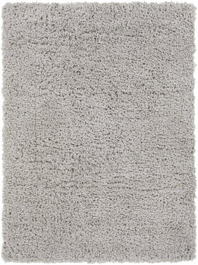 Siari Solid Medium Gray Shag Rug - Ornate Home