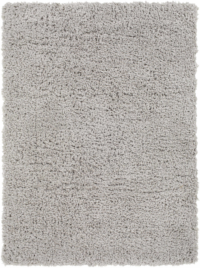 Siari Solid Medium Gray Shag Rug - Ornate Home