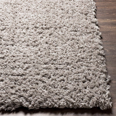 Siari Solid Medium Gray Shag Rug - Ornate Home