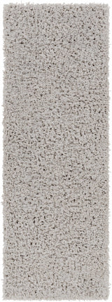 Siari Solid Medium Gray Shag Rug - Ornate Home