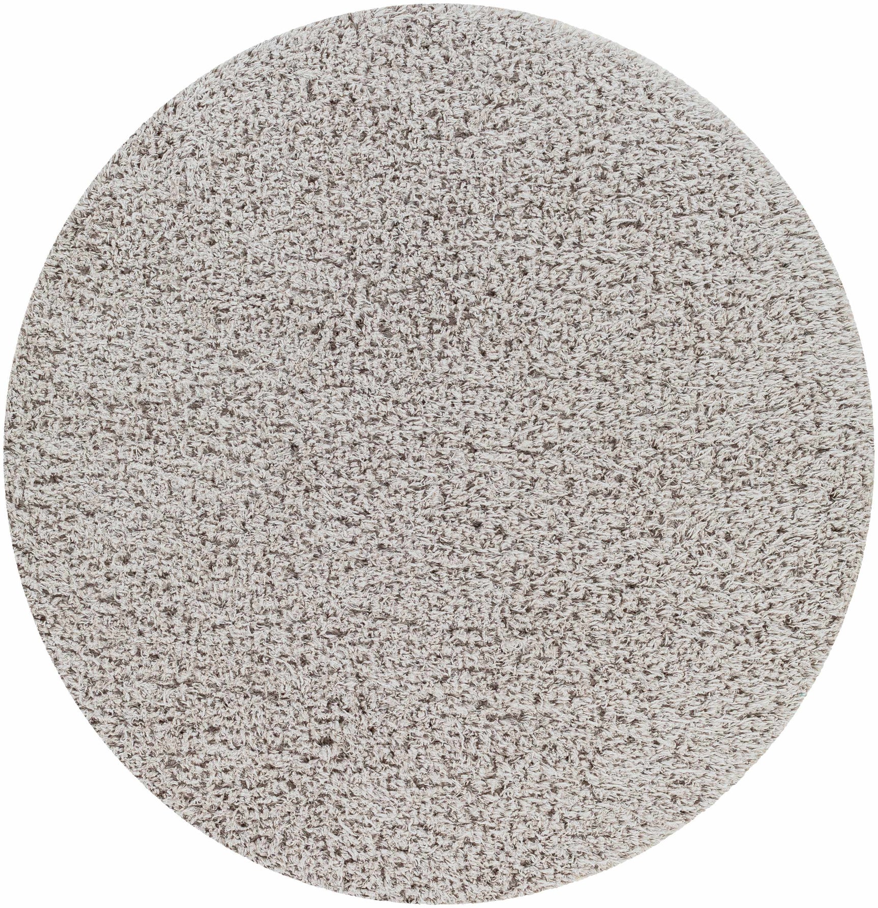 Siari Solid Medium Gray Shag Rug - Ornate Home