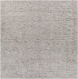Siari Solid Medium Gray Shag Rug - Ornate Home