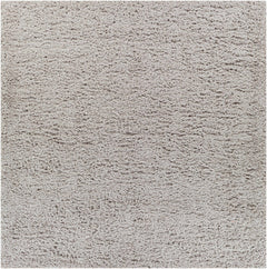 Siari Solid Medium Gray Shag Rug - Ornate Home